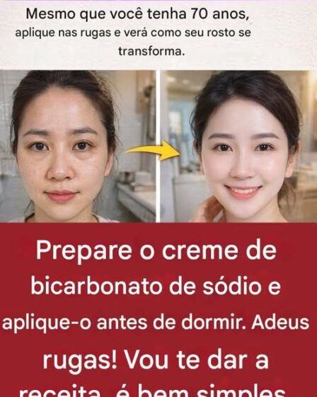 Creme de Bicarbonato de Sódio para Rejuvenescer a Pele