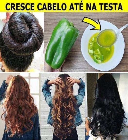 Dica para o cabelo crescer mais rápido e mais forte e saudável